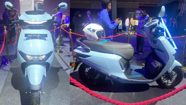 Honda Activa e Booking Details