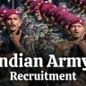 Indian Army Recruitment 2024