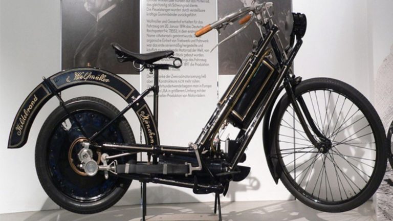 Who bought the first motorcycle in India