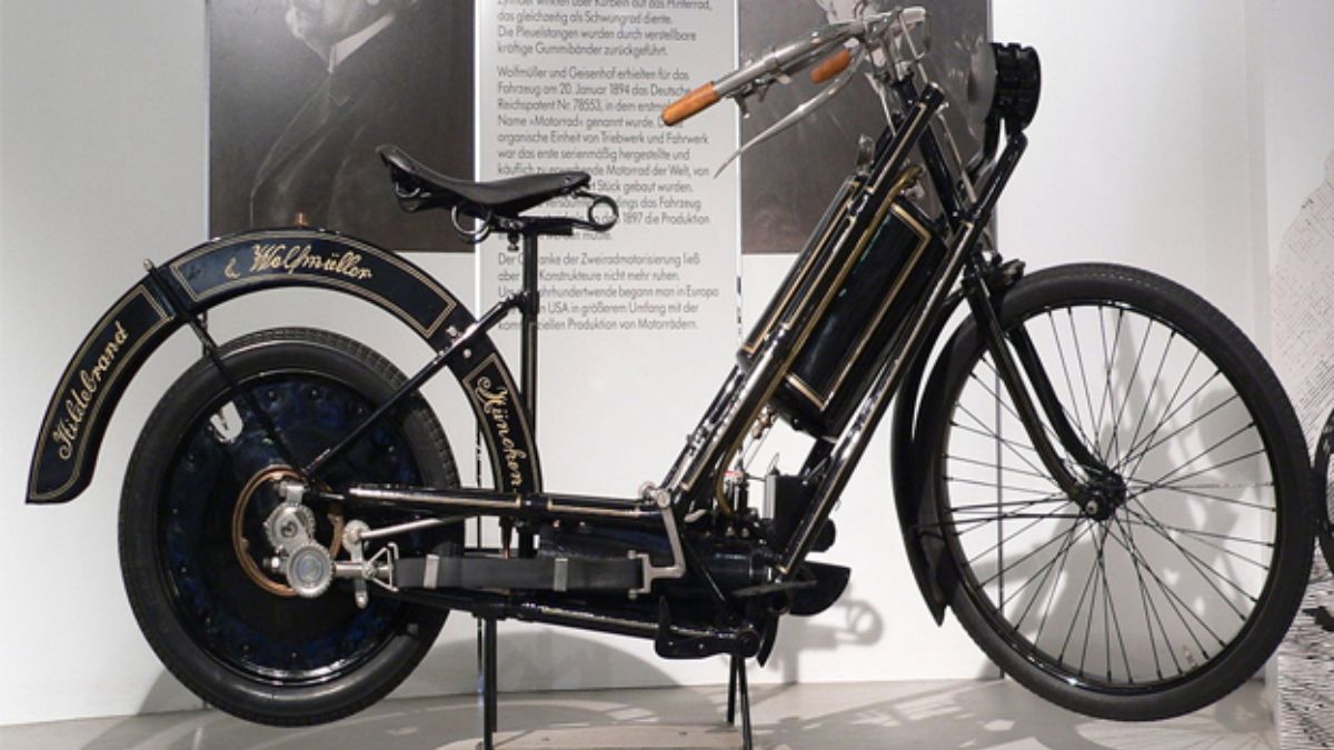 Who bought the first motorcycle in India