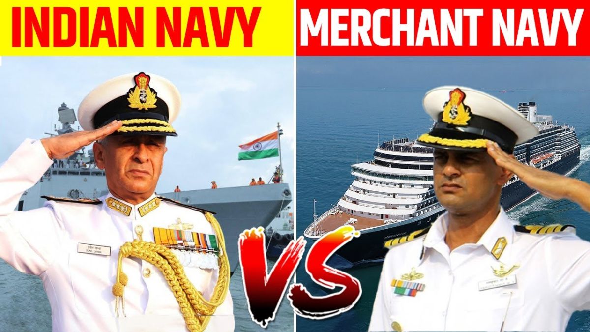 Indian Navy vs Merchant Navy