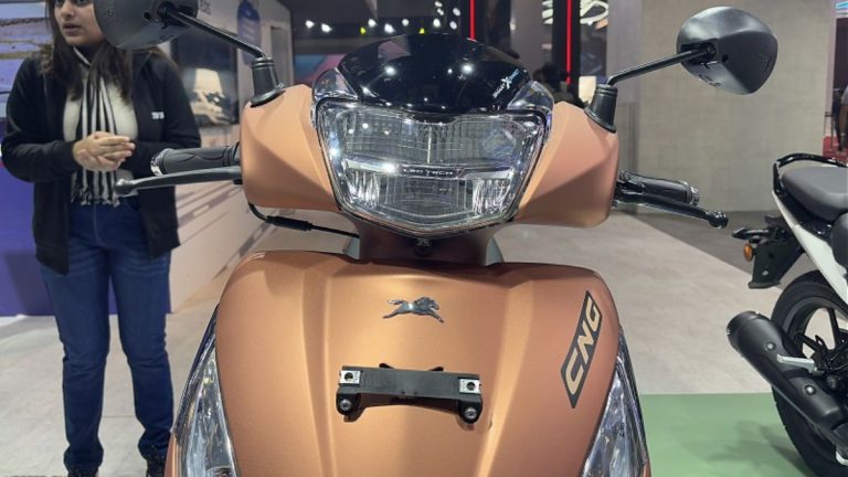 TVS CNG Scooter