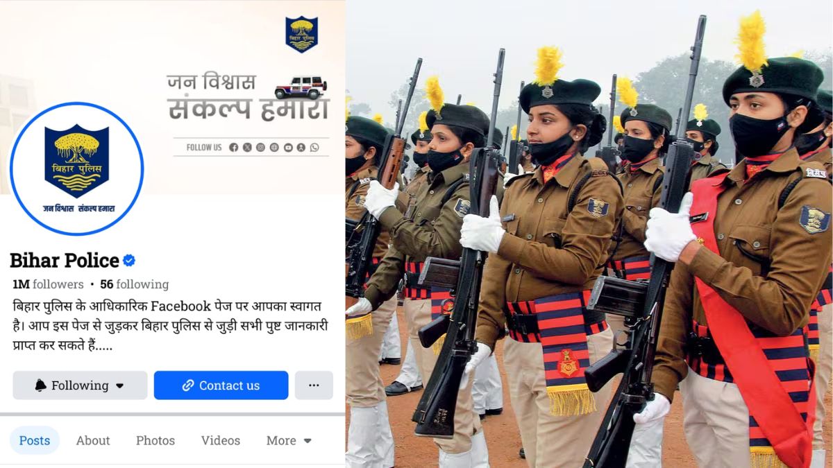 Bihar Police gets 1 million followers on Facebook