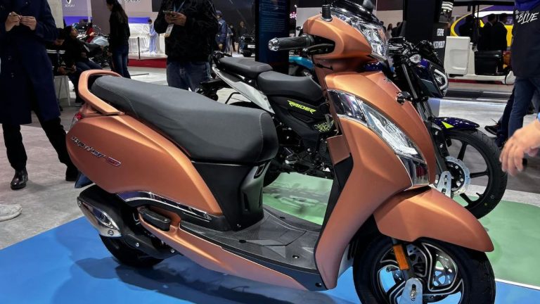 TVS CNG Scooter