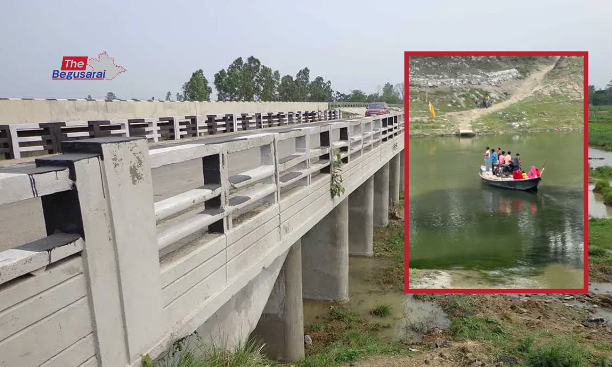 Budhi Gandak River RCC Bridge