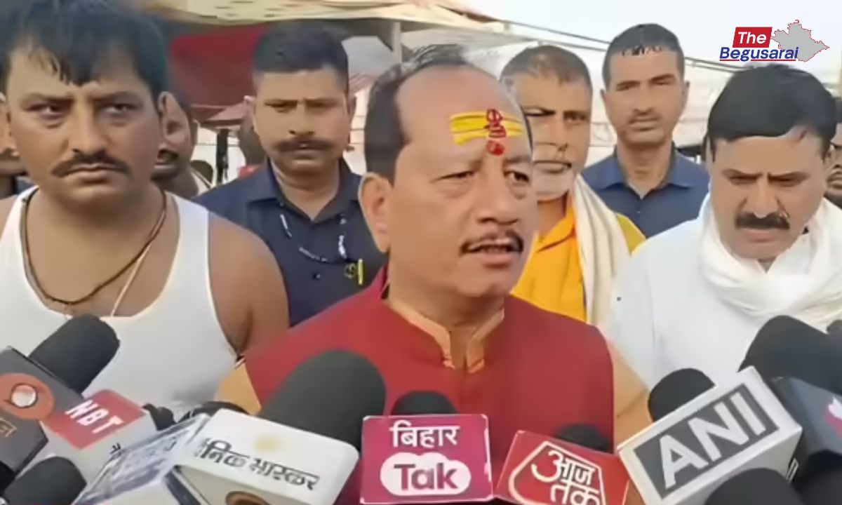 Deputy CM Vijay Kumar Sinha