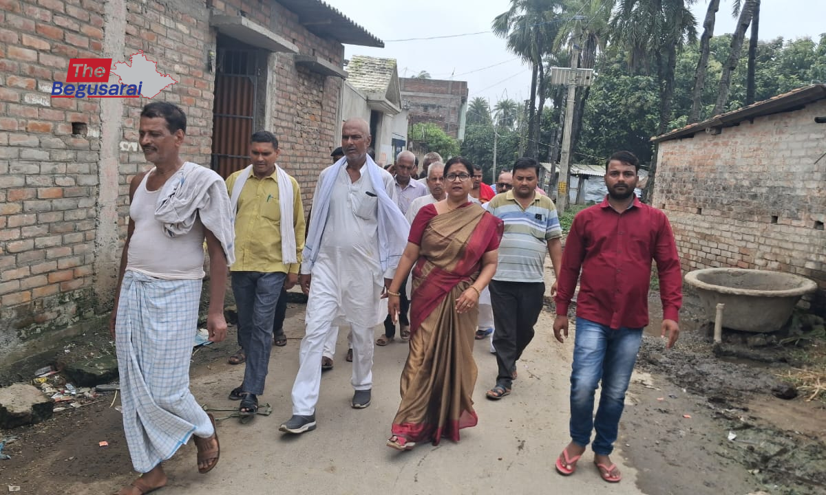 Former MLA Amita Bhushan, Begusarai