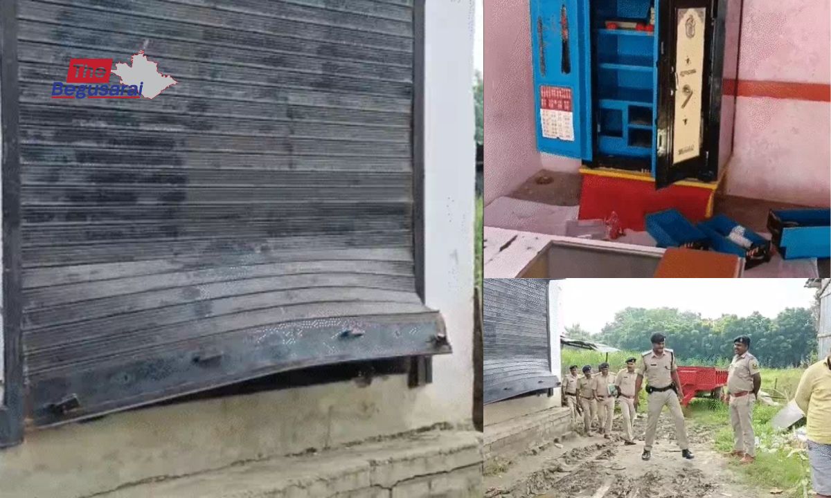 Major robbery at jewellery shop in Begusarai