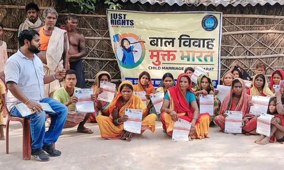 'Child Marriage Free India' campaign in Begusarai