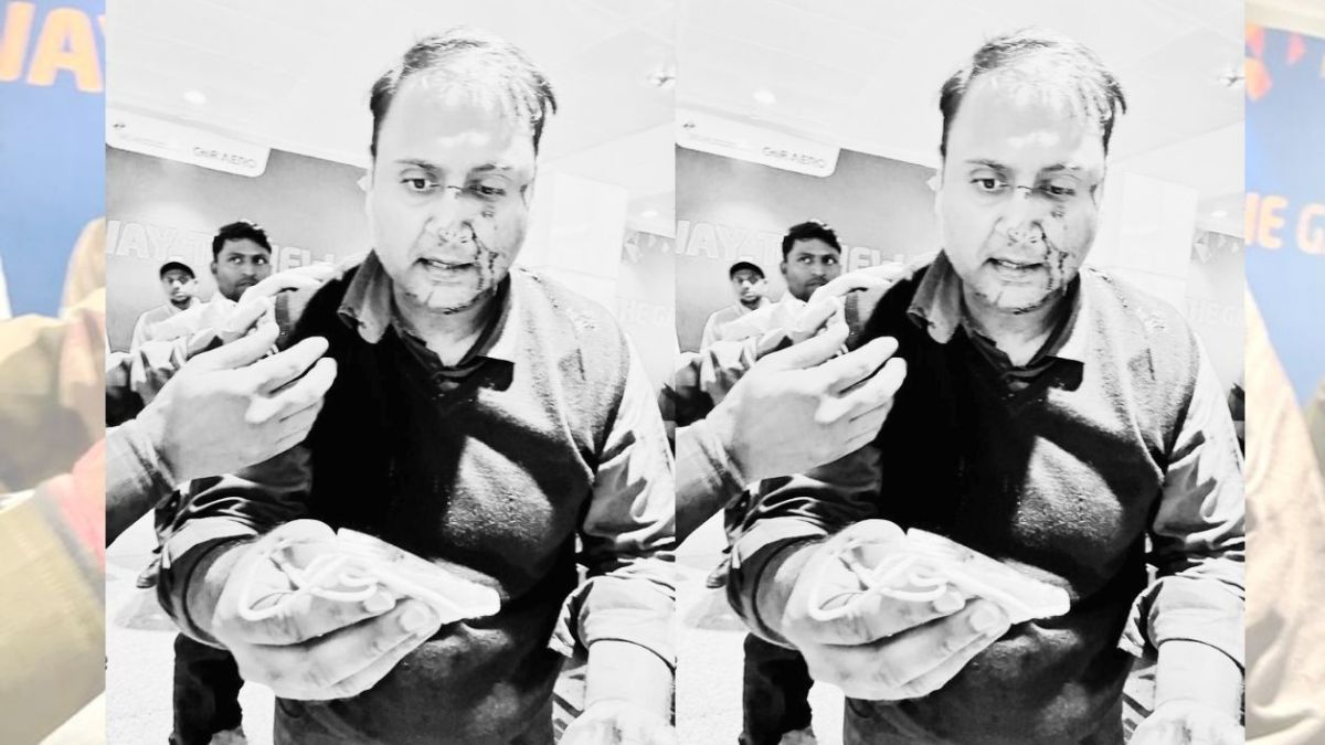 Delhi Airport passenger assualt