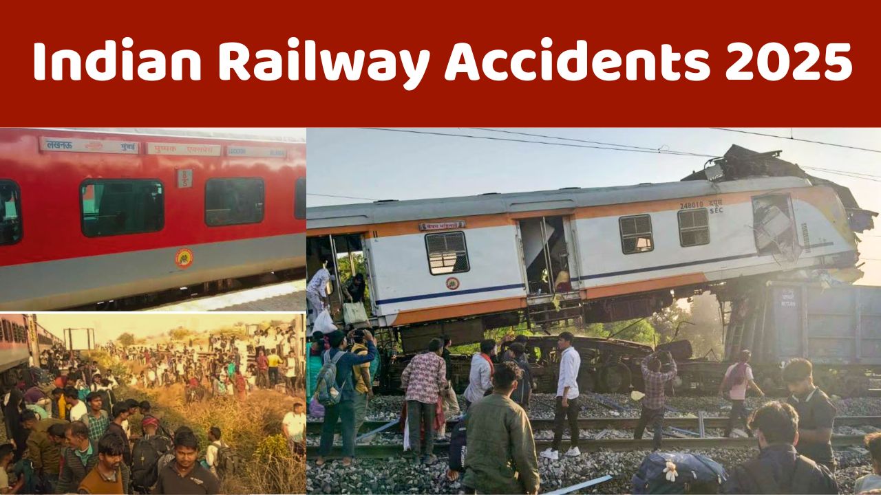 indian railway accidents 2025