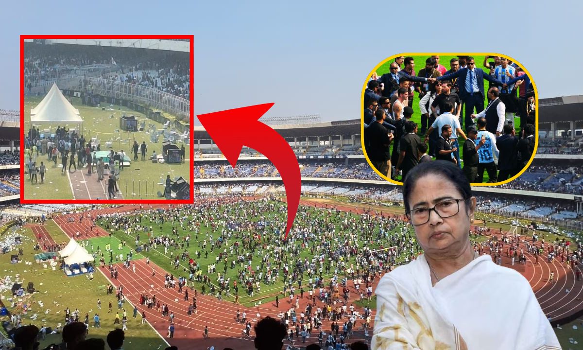 Messi ruckus in Kolkata