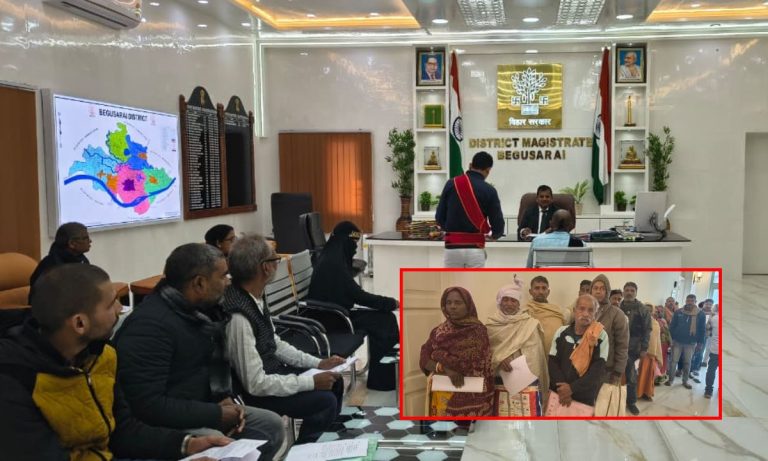 Begusarai DM Shrikant Shastri