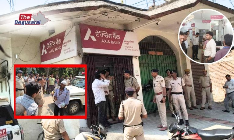 Bank Robbery in Begusarai