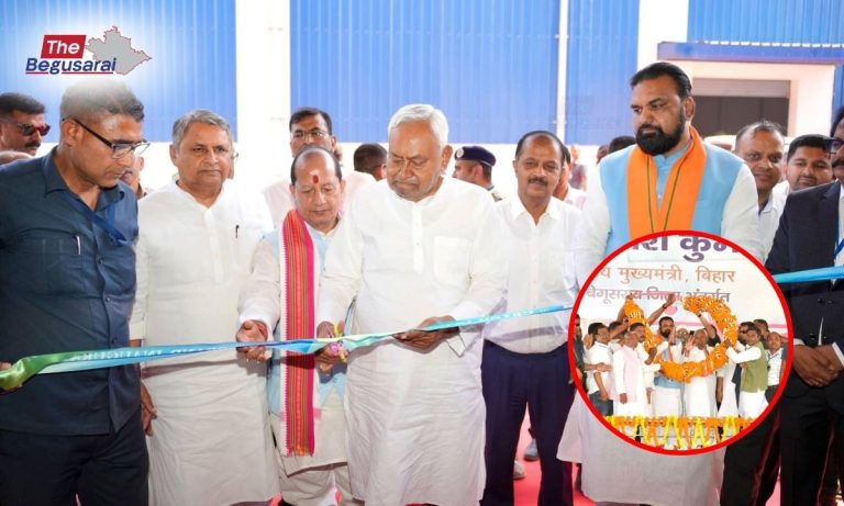 CM Nitish Kumar Visit to Begusarai