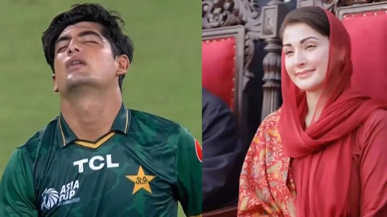 पाकिस्तान के स्टार क्रिकेटर पर बड़ी कार्रवाई, मरियम नवाज पर कमेंट करना पड़ा भारी…2 करोड़ का जुर्माना लगा Naseem Shah